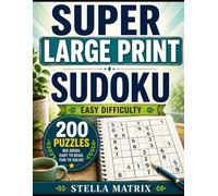 SUPER LARGE PRINT SUDOKU