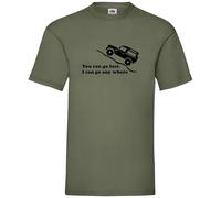 Super Lemon Adventure T-Shirt - Off-Road Vehicle Graphic Tee for Outdoor Enthusiasts, 4x4 Fans, Adventurers, and Trail Seekers (UK, Alpha, L, Regular, Regular, Olive)