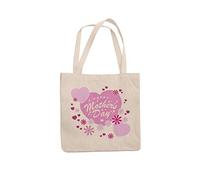 Super Lemon Happy Mothers Day Tote Re-useable Shopping Bag Novelty Present Gift Printed Eco-Friendly Stylish Long Handled Tote Shoulder Bag, Great Gift Or Present Mum Mom