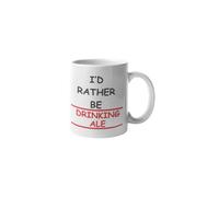 Super Lemon Id Rather Be Drinking Pub Drinks Mug Birthday Christmas Funny Joke Present Gift Secret Santa Office Work (Ale)