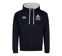 Super Lemon Non-Official Scotland Rugby Team Six Nations Hoodie - Unisex Pullover Sweatshirt - Supporter Gear for Rugby Fans (UK, Alpha, S, Regular, Regular, Navy)