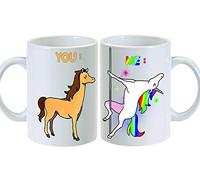Super Lemon Unicorn Pole Dancing Mug - Great Humorous Gift OR Funny Present OR Pole Dancing Accessory for Pole Dancers and Unicorn Lovers - 11 OZ Size - Machine Washable