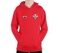 Super Lemon Wales Welsh Hoodie Childrens Childs Cymru Rugby Exclusive Retro Vintage Boys Girls Unisex Red Great For Any Welsh Rugby Fans For 6 Nations And World Cup (X-Large)