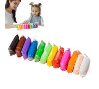 Super Light Kids Modelling Clay Kit | 24 Color Air Dry Clay with Tools | Craft Supplies for DIY Arts, Early Learning & Preschool Classroom Activities