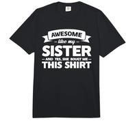 Super Like My Sister Brother Comfort Colors Adult Heavyweight T-Shirt