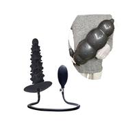 Super Long Inflatable Anal Plug Expandable 20-50cm Big Butt Plug G Spot Prostate Massager Anus Dilator Anal Dildo Pump BDSM Toys(Style 5)