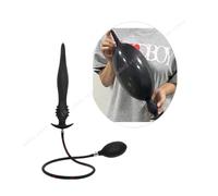 Super Long Inflatable Anal Plug Expandable 20-50cm Big Butt Plug G Spot Prostate Massager Anus Dilator Anal Dildo Pump BDSM Toys(Style 3)