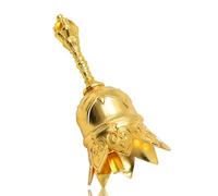 Super Loud Brass Hand Bells for Ringing at Wedding, Dinner Bell with Handle for Seniors Bedside Restaurant Service Calling, Meditation Church Celebration Gift (Gold)