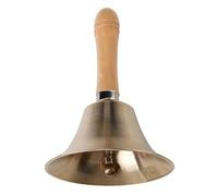 Super Loud Solid Brass Hand Call Bell