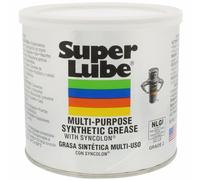 Super Lube 41160 Synthetic Grease (NLGI 2), 14.1 oz Canister, Translucent White by Super Lube