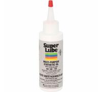 Super Lube 51004 Synthetic Oil with PTFE, High Viscosity, 4 oz Bottle,Translucent white(Packaging may vary)