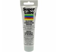 Super Lube 92003 Silicone Lubricating Grease with PTFE, 3 oz Tube, Translucent White