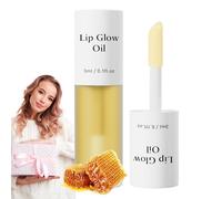 Super Lustrous Gloses - Hydrating, Plumping Lip Gloss With Plant-Based Glitter, 3D Shimmer, 39% Hydration Boost & Oversized Applicator, Haute Honey Plumping Lip Gloss With Plant-Based Glitter