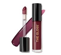 Super Lustrous The Gloss - Black Cherry | High Shine, Non-Sticky Lip Gloss Enriched with Agave, Moringa Oil & Capuacu Butter | Lightweight & Moisturizing, 3.8ml