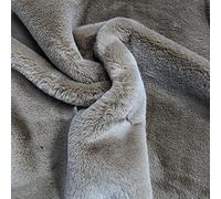 Super Luxury Faux Fur Fabric Material Super Soft - Camel, 1Mtr - 150cm x 100cm