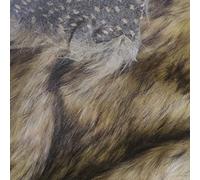 Super Luxury Faux Fur Fabric Material - Superior Pampas Fox, 1Mtr - 150cm x 100cm