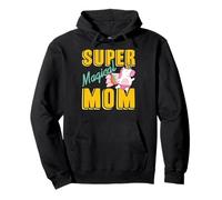 Super Magical Mom Rainbow Unicorn Hero Power Pullover Hoodie