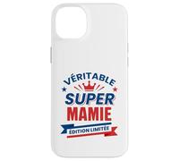 Super Mamie Édition Limitée Cadeau Original pour Grand-mère Case for iPhone 14 Plus