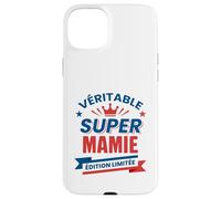 Super Mamie Édition Limitée Cadeau Original pour Grand-mère Case for iPhone 15 Plus