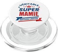 Super Mamie Édition Limitée Cadeau Original pour Grand-mère PopSockets PopGrip for MagSafe