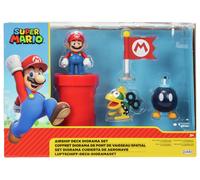 Super Mario 2.5inch Airship Diorama Action Figure Playset