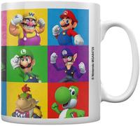 Super Mario 3D Friends and Foes White Coffee Mug