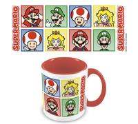 Pyramid Super Mario - 4 Colours - Coloured Inner Mug, 315 ml