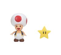 Super Mario 4-Inch Acation Figures Toad with Star