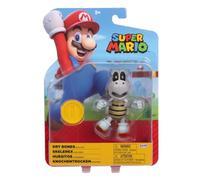 SUPER MARIO 4 inch Action Figure (Dry Bones with Coin)