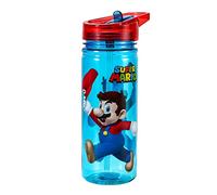 Super Mario 580ml Kids Water Bottles with Straw - School Drinks Bottle