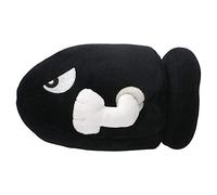 Super Mario AC15UK Bullet Bill Sanei Officially Licensed Plush, Multicolour