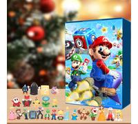 Super Mario Advent Calendar Christmas 24 Days Countdown Blind Box Toy Model Gift