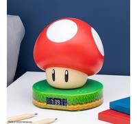 Nintendo Merchandising Super Mario Super Mushroom Alarm Clock Golden