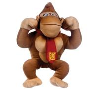 Super Mario Articulated 2.5" 6cm Play & Plush Figure Sets - (30cm 12" Donkey Kong Plush)