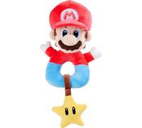 My Mario Baby Activity Grabber with Rattle - 6-Inch Plush Grasp Toy with Crackling Star for Infants & Newborns