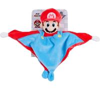 Simba My Mario Rattle Towel Soft Plush Toy Nintendo Toy for Fans and Babies from the First Months of Life