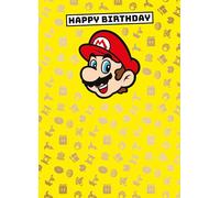 SUPER MARIO BIRTHDAY CARD