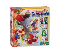 Super Mario Blow Up Shaky Tower Balance Game With Figures Age 4+