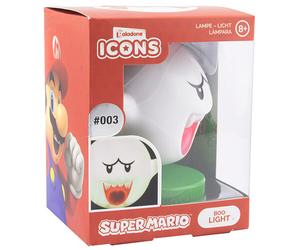Super Mario Boo Icons Desktop Light Lamp Paladone Products