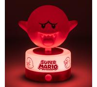 Paladone Super Mario Boo Motion Sensor Room Guard and Night Light, Officially Licensed Nintendo LED Lamp and Security Alarm for Kids Bedrooms, Teenagers, Home, Gift Idea