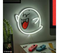 Super Mario Boo Wall Mountable LED Neon Light - White