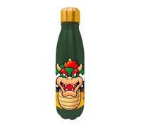 Super Mario Bowser 540ml Water Bottle (7cm x 7cm x 22.5cm) (Green)