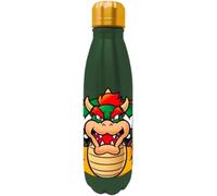 Super Mario Bowser 540ml Water Bottle (7cm x 7cm x 22.5cm) (Green)