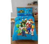 Super Mario Boy Single Duvet Cover 135x200 + Pillowcase