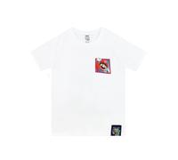 Super Mario Boy's Mario T-Shirt in White | Size: 12-13 Years Super Mario White 12-13 Years