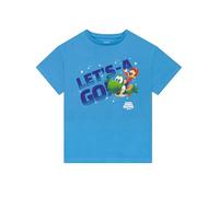 Super Mario Boys T Shirts, Yoshi Boys’ T-Shirts, Boys Clothes for Kids, Blue 8-9 Years