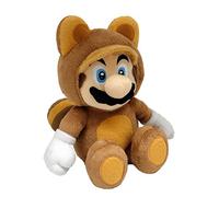 Super Mario Bros 21 cm Official Sanei Tanooki Mario Plush Toy
