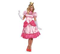 Super Mario Bros 73747N DIS73747 Costumes, Princess Peach Deluxe