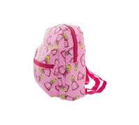 Super Mario Bros 877135 Super Mario Bros Princess Peach All Over Print 10 in. Synthetic Leather Backpack