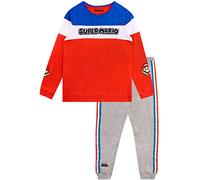 SUPER MARIO BROS Boys Gaming Sweatshirt and Joggers Set 2 Piece Outfit Set for Kids Multicoloured 5-6 Years